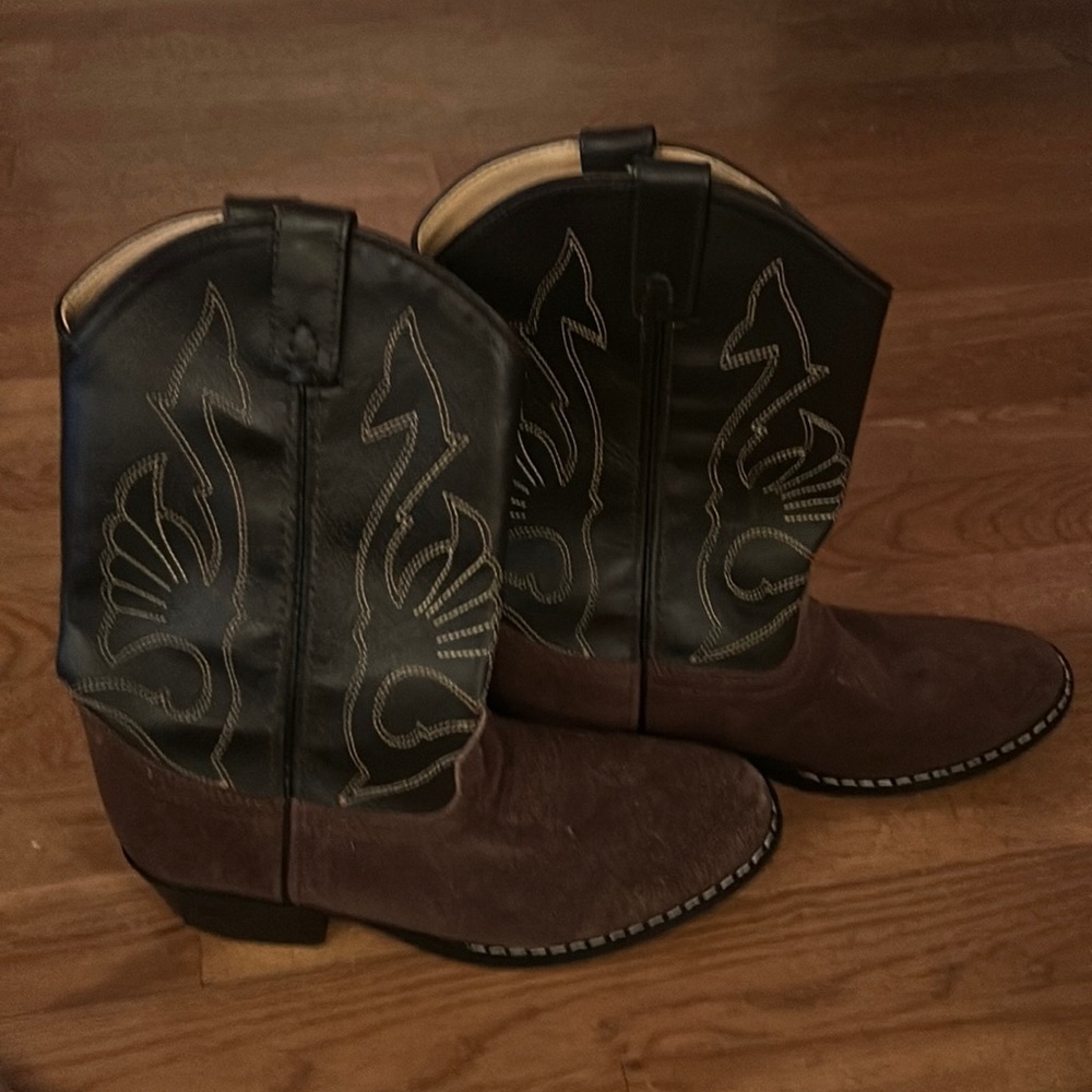 Masterson boot company genuine nashville cowboy boots-kids size 4M
